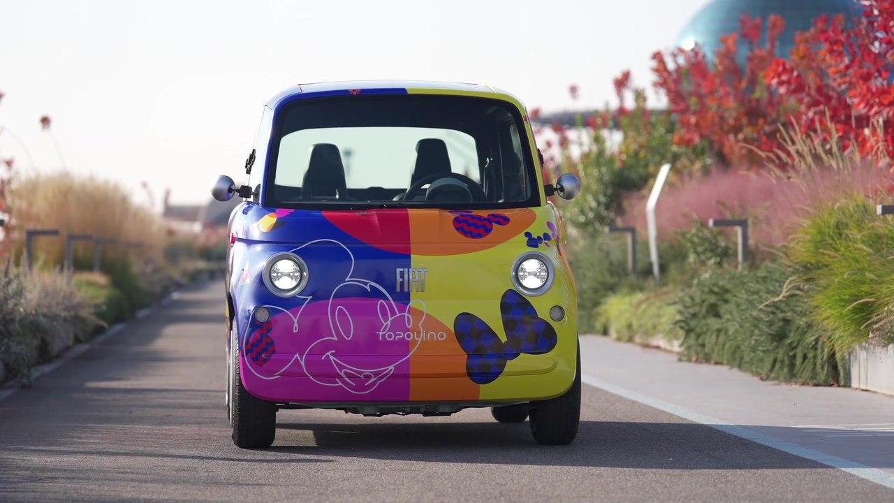 Fiat Topolino - Disney Abstrakt