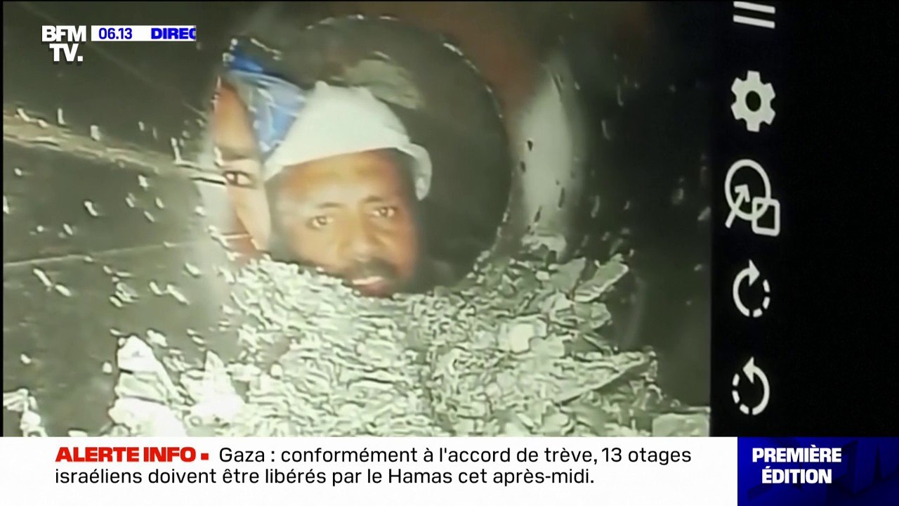 En Inde, 41 ouvriers bloqués dans un tunnel depuis 12 jours sur le point de sortir