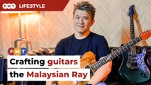 Ray Akira mends and makes Malaysian guitars