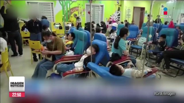 Preocupa en China brote de neumonía infantil; hospitales están saturados
