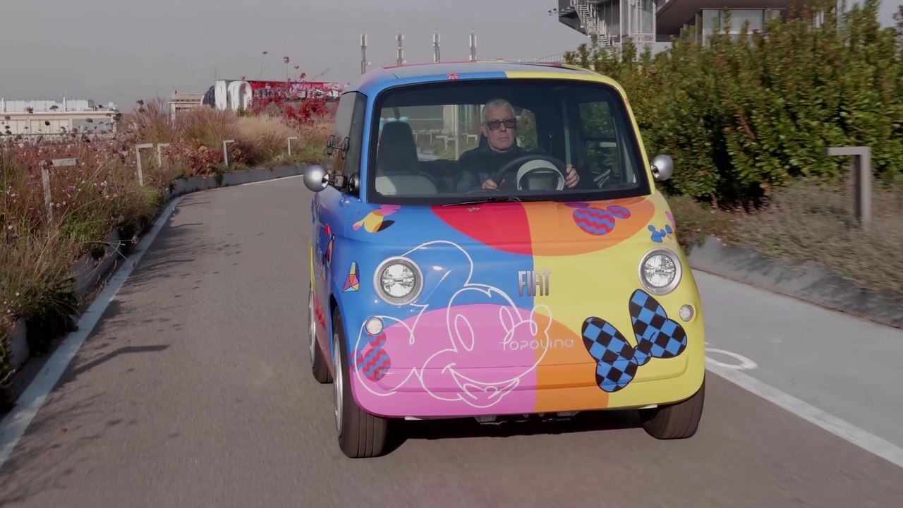 Fiat Topolino - Disney Abstract