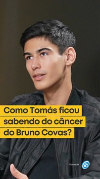 Filho de Bruno Covas revela como ficou sabendo do câncer do pai