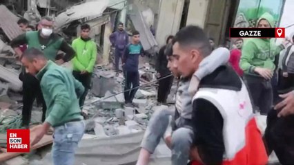 İsrail ateşkesin ilk dakikasına kadar Gazze'yi vurmaya devam etti