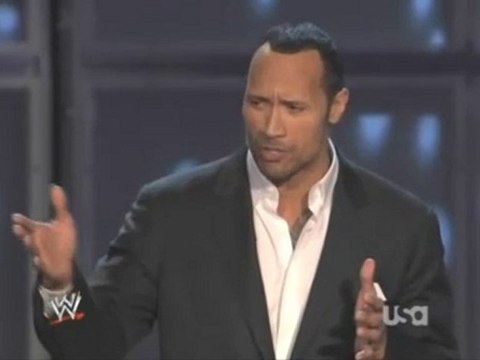 The Rock Returns To The HALL OF FAMES