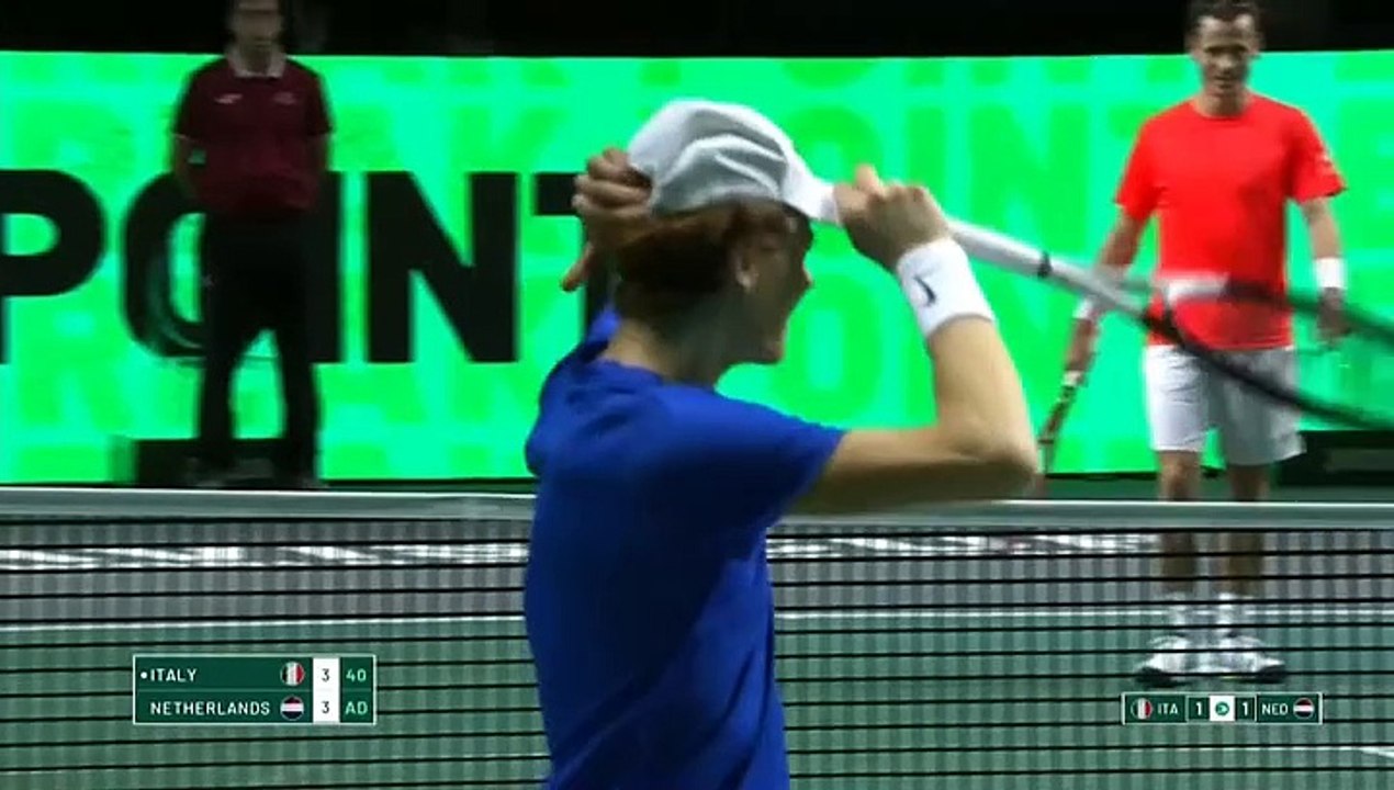 Italy 2-1 Triumph Against Netherlands to Reach the Semis of the 2023 Davis Cup
