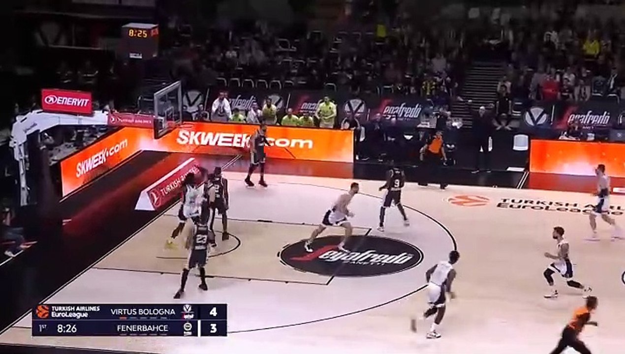 Virtus Bologna 87-79 Win Over Fenerbahce in Round 10 of the 23/24 Euroleague