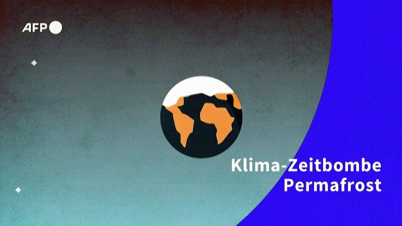 Videografik: Klima-Zeitbombe Permafrost