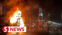 Riots erupt in Dublin after children stabbed