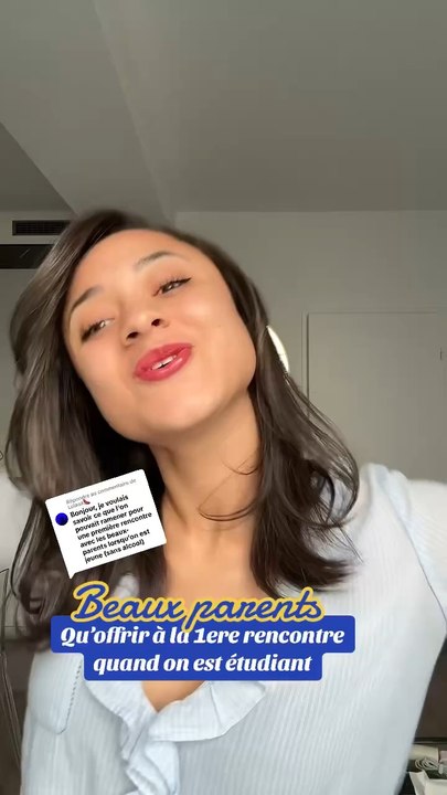 Première rencontre avec mes veaux parents : j’offre quoi ?