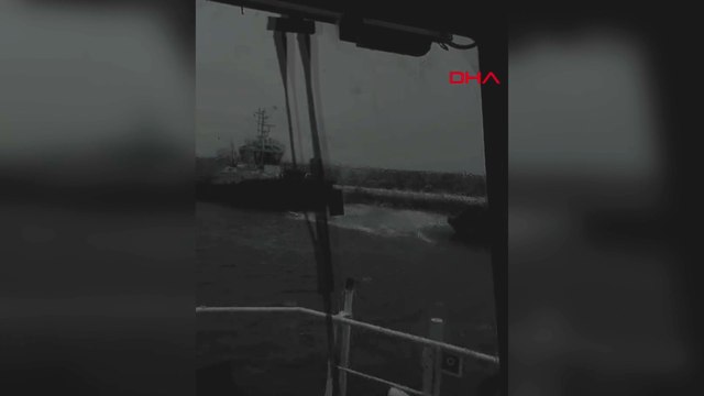 Zonguldak'ta batan geminin son telsiz anonslarını yaabancı geminin personeli kaydetti