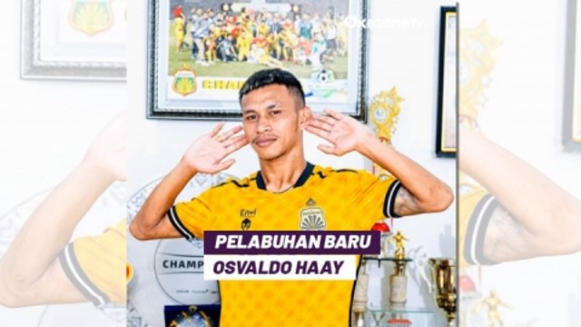 Bursa Transfer Liga 1: Lama Menghilang dari Lapangan Hijau, Osvaldo Haay Resmi Gabung Bhayangkara FC