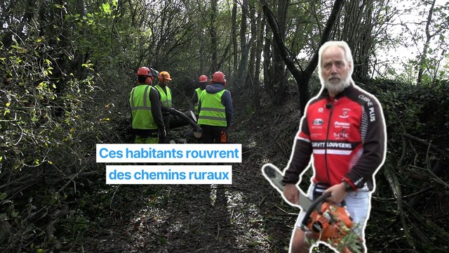 Ces habitants rouvrent des chemins ruraux