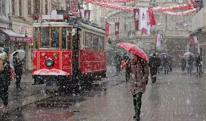 Pazar günü İstanbul'a kar geliyor