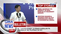 PBBM: 'Unders study' o pinag-aaralan pa ang pagbalik ng Pilipinas sa ICC | GMA Integrated News Bulletin