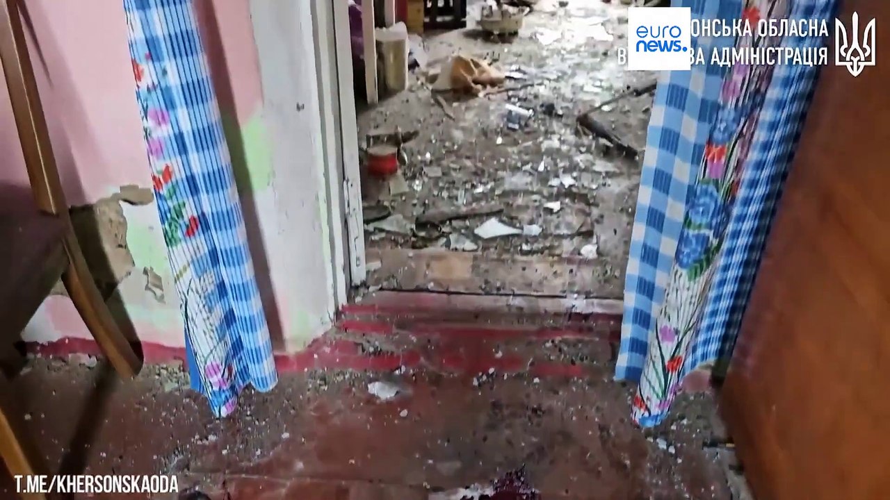 Ukraine: Streubomben-Attacke in Cherson