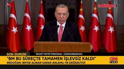 Cumhurbaşkanı Erdoğan: 100'ün üzerinde kasıtlı yalan haberi ifşa ettik