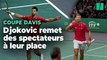 Coupe Davis : Djokovic s’agace contre des spectateurs qui lui manquaient de respect