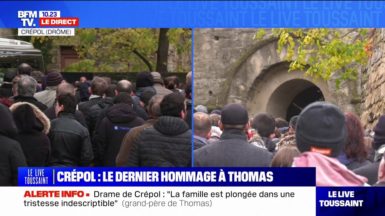 La cousine de Thomas, tué à Crépol, lui rend ho...