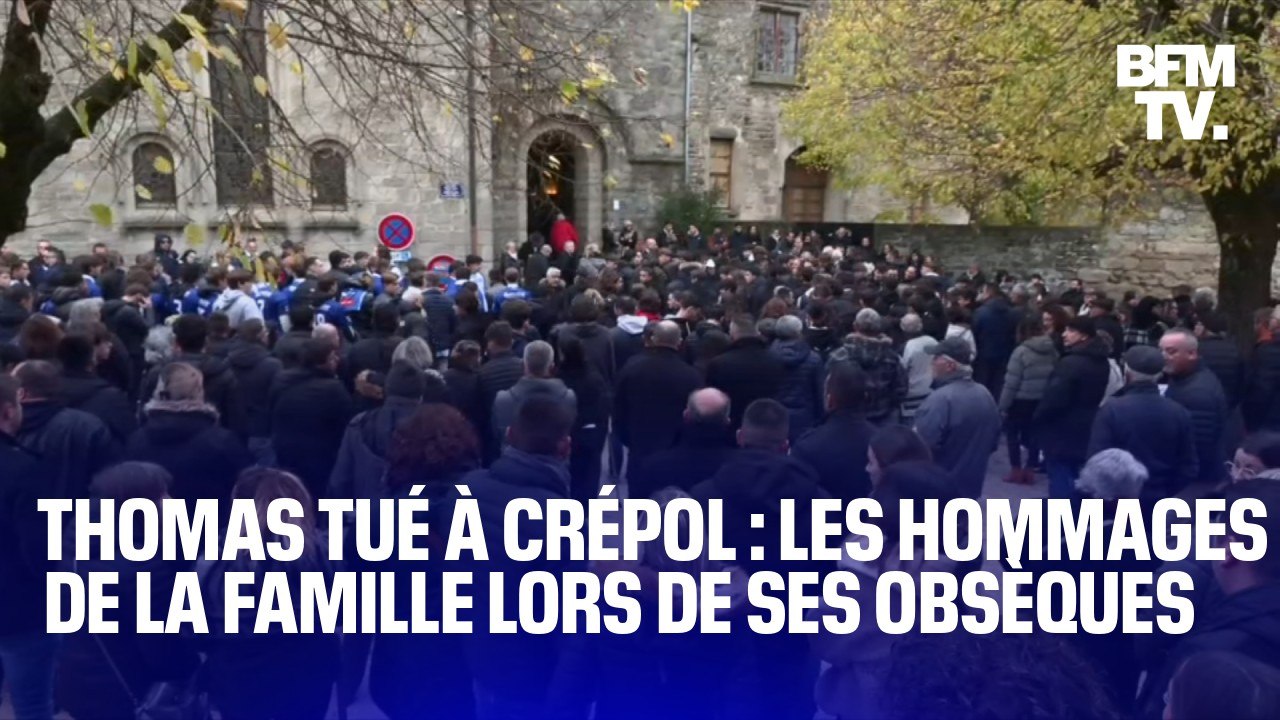 Adolescent tué à Crépol: les hommages des proches lors des obsèques de Thomas