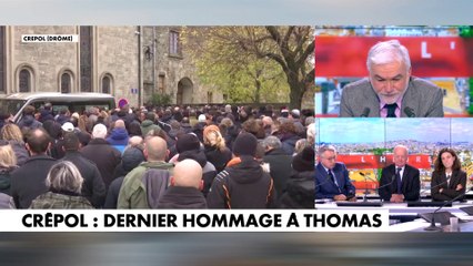 Mort de Thomas dans la Drôme : Pascal Praud ému lors de la diffusion des obsèques de l’adolescent