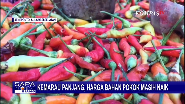 Kurangnya Pasokan Akibat Kemarau, Berimbas pada Mahalnya Harga Beras, Cabai hingga Gula