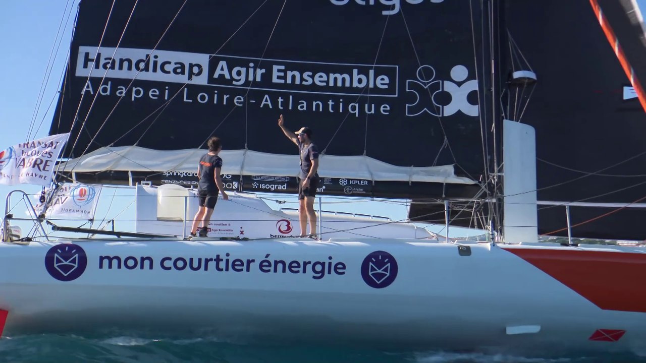 Transat Jacques Vabre Normandie Le Havre 2023 - 23/11/2023 - ARRIVÉE FOUSSIER - MON COURTIER ÉNERGIE