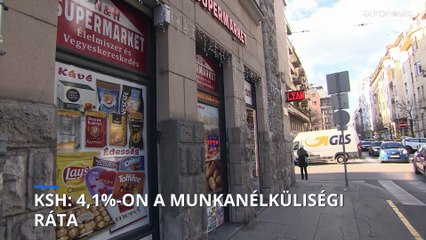 Nőtt a foglalkoztatottak száma, de emelkedett a munkanélküliségi ráta is Magyarországon