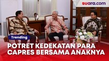 Potret Kedekatan Para Capres Bersama Anak-Anaknya, Siapa yang Kelihatan Paling Akrab?