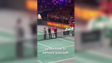 “Learn how to respect!” -Djokovic tells off loud British fans