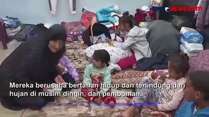Sejak Perang Israel-Hamas, 1,5 Juta Orang Terpaksa Mengungsi dari Gaza