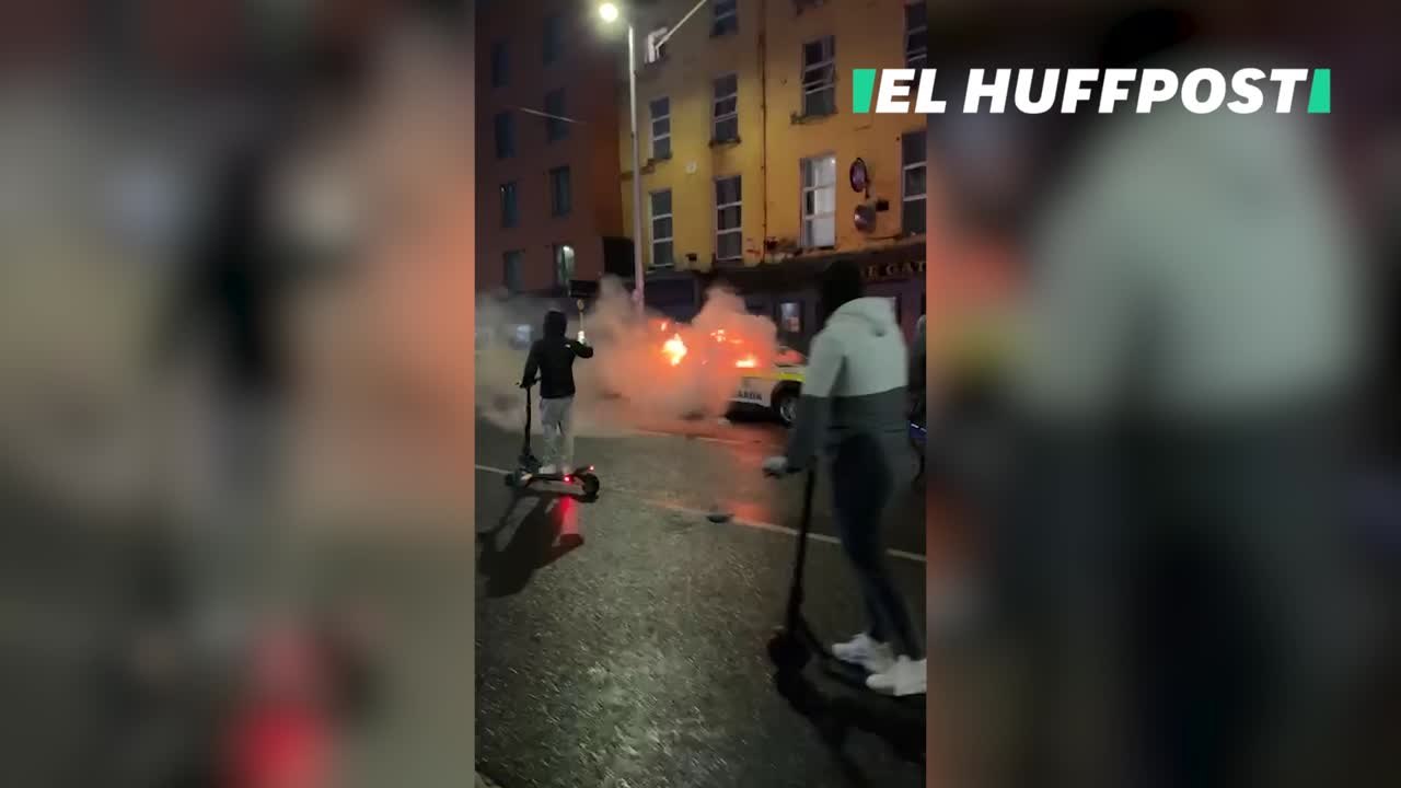 Altercados en Dublin tras el apuñalamiento múltiple
