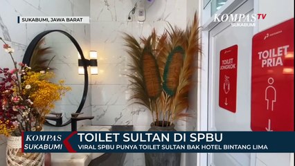 Viral SPBU Punya Toilet Sultan Bak Hotel Bintang Lima