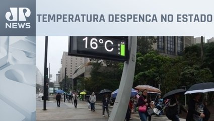 Frente fria chega e fortes chuvas podem atingir São Paulo