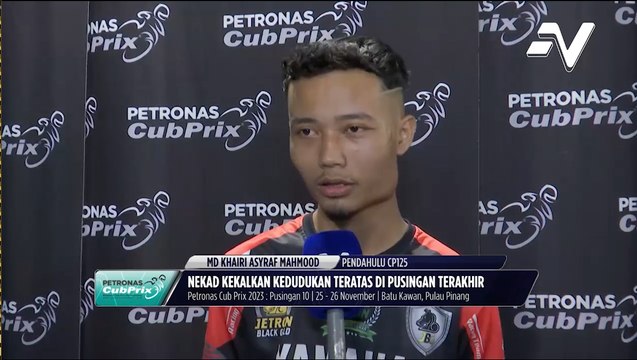 Khairi Asyraf nekad raih kemenangan sulung CP125 di Litar Batu Kawan