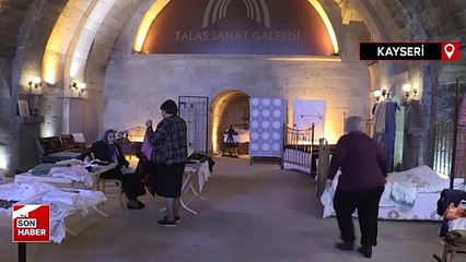 Kayseri'de 200 yıla kadar uzanan çeyizlerden sergi açıldı
