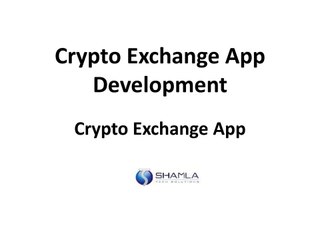 Cryptocurrency Exchange Software Development Company