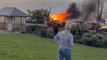 People watch in horror as car is engulfed in flames on Herne Bay Beach