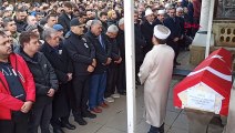 Trafik kazasında hayatını kaybeden polis memuru Yozgat'ta toprağa verildi