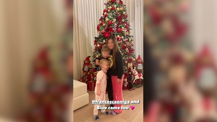 Chiara Ferragni se prepara para la navidad con sus pequeños