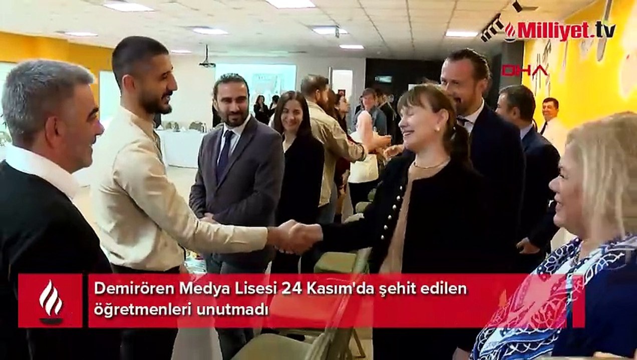 Demirören Medya Lisesi 24 Kasım'da şehit edilen...