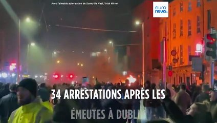 34 arrestations en Irlande après les émeutes