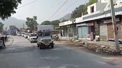 हरियाणा बोर्डर पर पुलिस की व्यवस्था चाक चौबंद