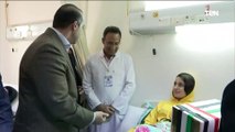حملة المرشح الرئاسي عبدالفتاح السيسي تتفقد «مصابي غزة» في مستشفى العريش العام