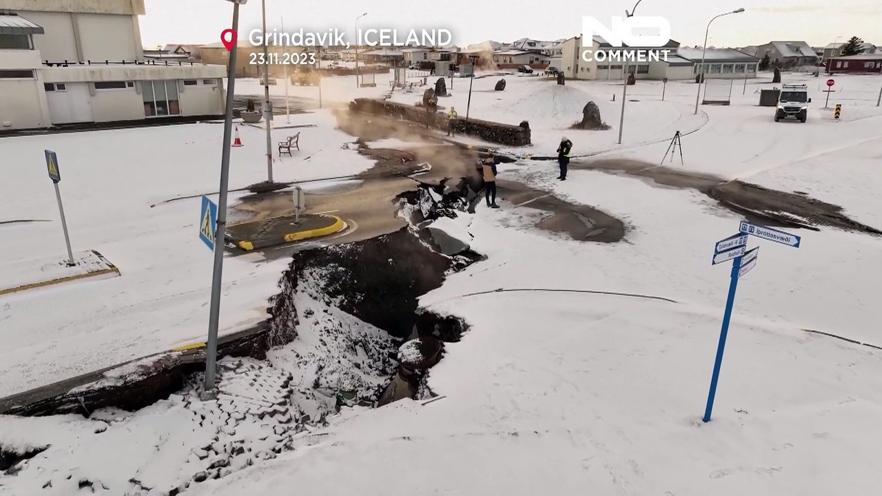 Wann explodiert das riesige Magma-Becken unter Grindavik in Island?