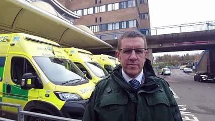 A&E struggles to treat more than 600 patients a day