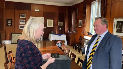 Victorian passport found at Mount Kelly handed over to National Gallery