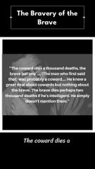 the bravery of the brave || Ernest Hemingway