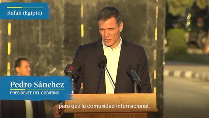Pedro Sánchez abre la puerta a que España reconozca unilateralmente el Estado de Palestina