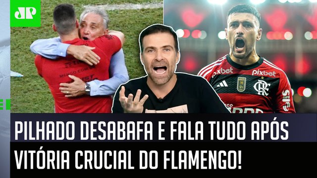 VAI PRO ESCAMBAU QUEM FAZ ISSO! É VISÍVEL que o Flamengo hoje... Pilhado DESABAFA após VITÓRIA!