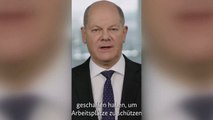 Scholz verteidigt Aussetzung der Schuldenbremse